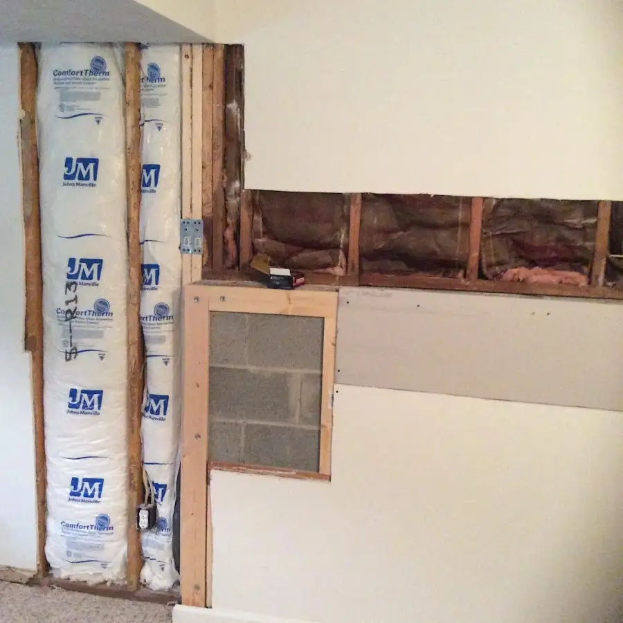 Wall insulation replacement during Odor Removal & Deodorization in Progreso